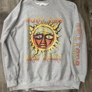 Gray Graphic Women’s Sweater